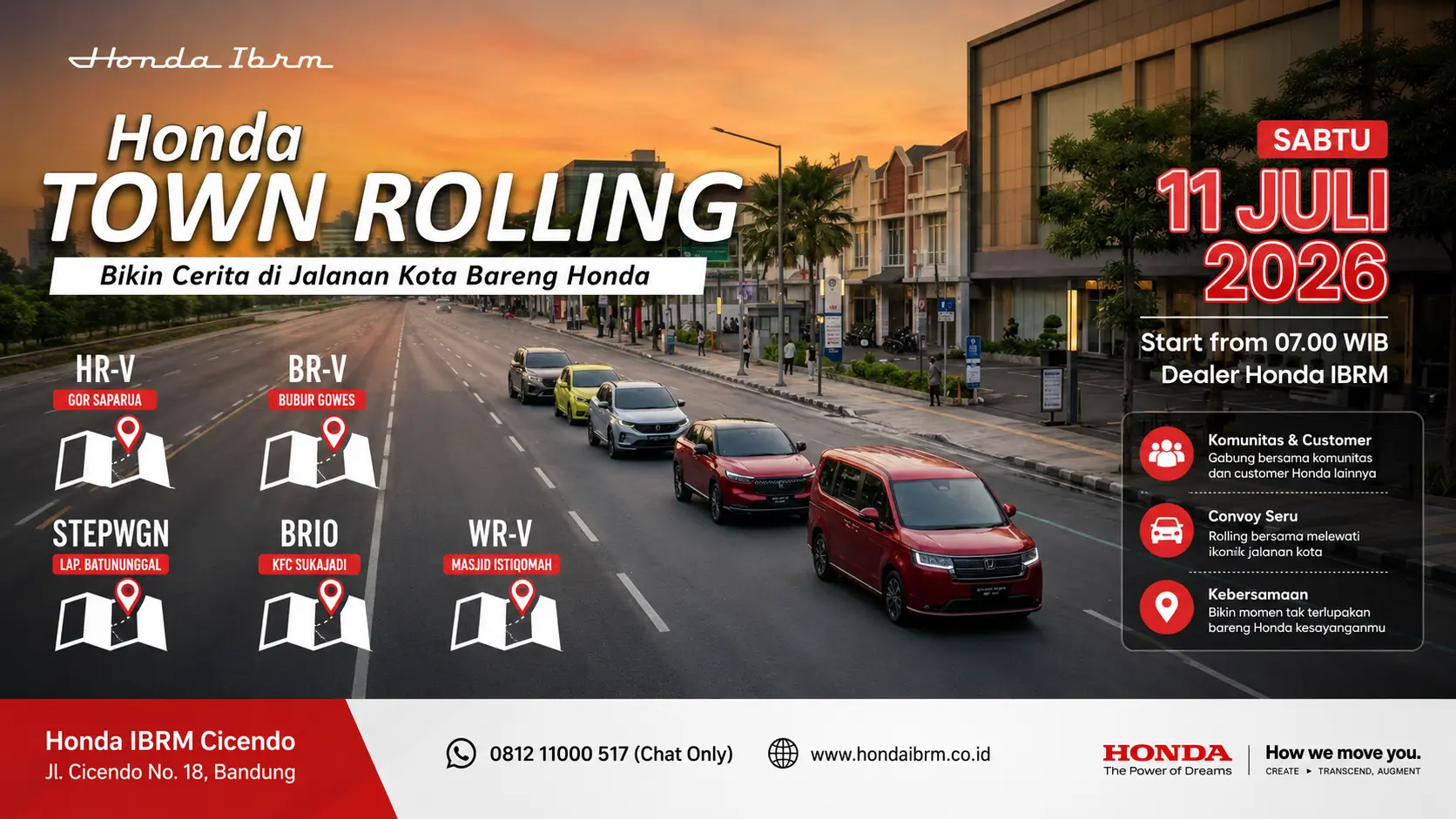 Honda Town Rolling Honda Town Rolling